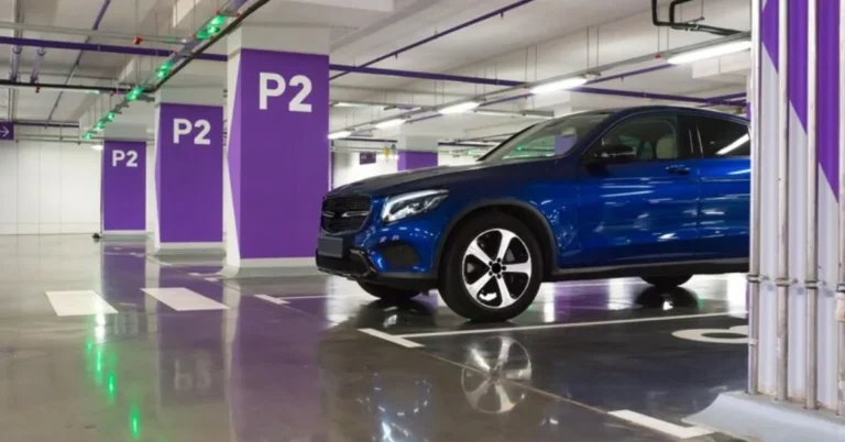 Purple Garage isn't just different because it painted its walls lavender and installed a turntable for rotating cars.