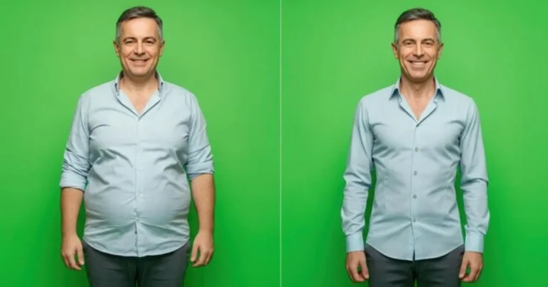An apron belly refers to the excess skin and fat that hangs down from the abdomen, resembling an apron.