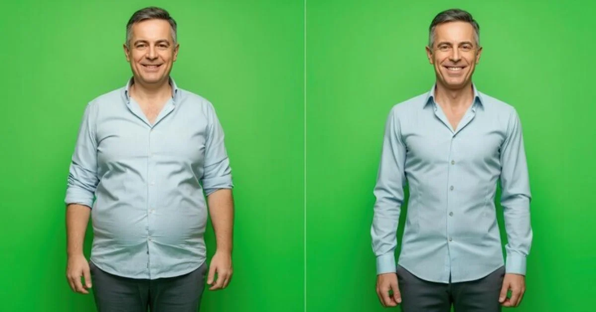 An apron belly refers to the excess skin and fat that hangs down from the abdomen, resembling an apron.